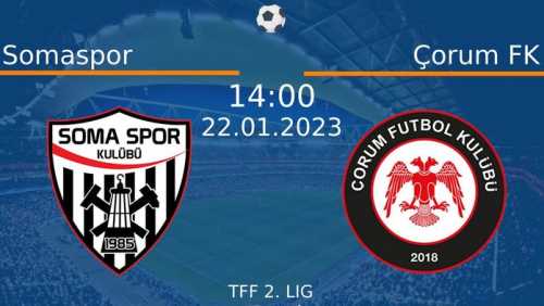 Somaspor-Çorum FK Maçı Canlı Yayın