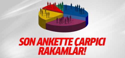 Son Ankette iki Partide Düşüş Dikkat Çekti!