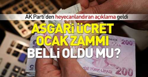 Son dakika 2019 Asgari Ücret Açıklaması