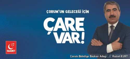 SP Çorum Belediye başkan adayı Kemal Kurt