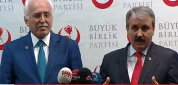 SP VE BBP İTTİFAK KARARI ALDI
