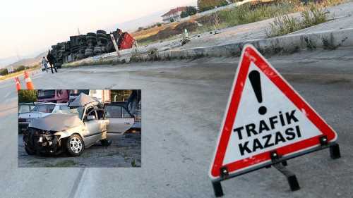 Sungurlu'da Otomobil TIR’a Arkadan Çarptı: 2 Yaralı