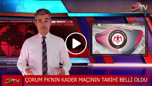 Süper Lig yolunda Çorum FK'nın Play Off tarihleri belli oldu!