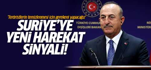 Suriye'ye yeni harekat sinyali