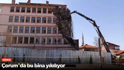 Tarihi Çorum Meydanı'nda Dönüşüm Sürüyor! 