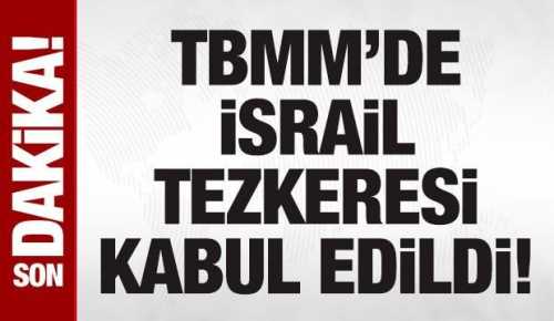 TBMM İsrail'in Şam’daki Saldırıları Kınandı!