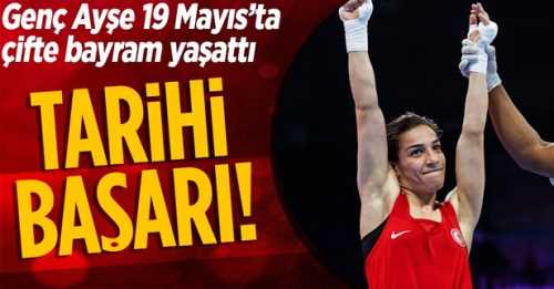Tebrikler dünya şampiyonu Ayşe Çağırır