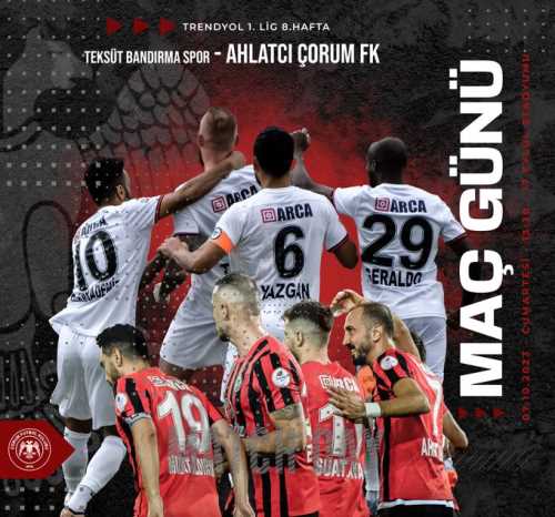 Teksüt  Bandırma Spor- Ahlatçı Çorum FK Maçı