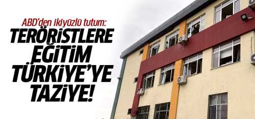 Teröristlere Eğitim Türkiye'ye Taziye