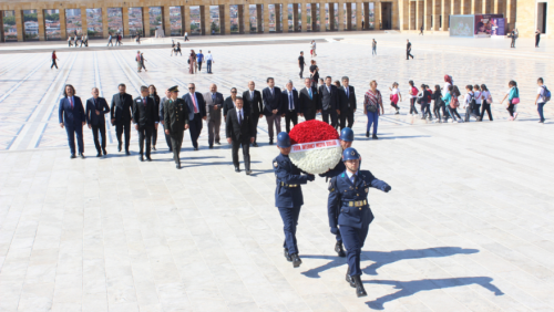TİMBİR Yönetimi Anıtkabir’de 