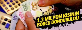 Yeniden 1,3 milyon Bağ-Kur'lunun borcu donduruldu!