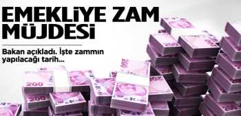 Yılbaşında Emekliye zam müjdesi geldi !