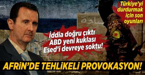YPG AFRİN'İ ESAD'A MI BIRAKIYOR ?