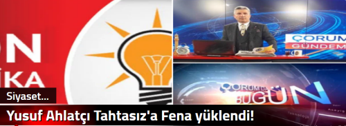 Yusuf Ahlatçı Tahtasız'a Fena yüklendi!
