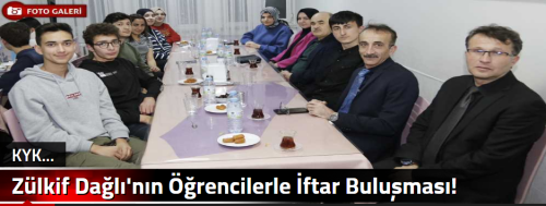 Zülkif Dağlı'nın Öğrencilerle İftar Buluşması!