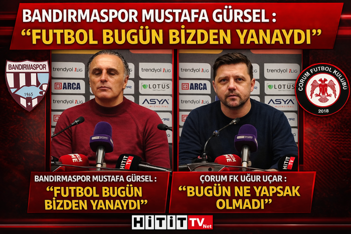 “Çorum FK Süper Lig yolunda yara aldı - Bandırmaspor kritik 3 puanı aldı!