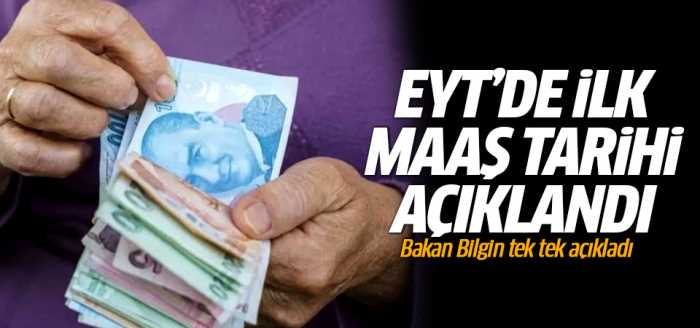 'EYT'de ilk maaşlar ne zaman yatar?'