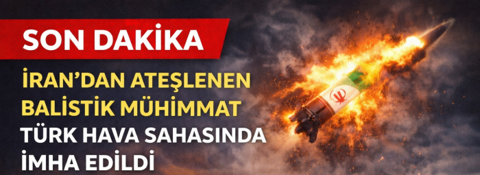 “Türk Hava Sahasında Balistik Tehdit: NATO İmha Etti!