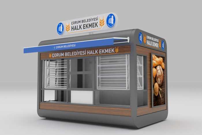1 Ocak Pazartesi günü Halk Ekmek büfeleri Kapalı olacak!