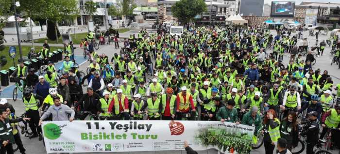 12.Geleneksel Yeşilay Bisiklet Turu Çorum'da Başlıyor!
