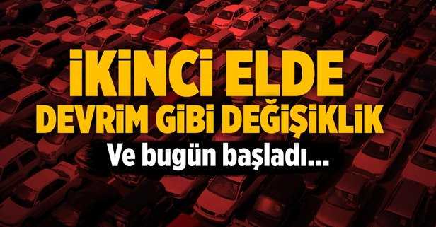 2. El Otomobil Alacaklara Devrim gibi Karar