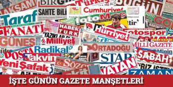 21.10.2014 Salı Gazete Manşetleri