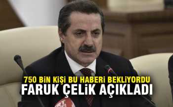 750 BİN TAŞERON BU HABERİ BEKLİYORDU