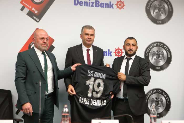 Ahlatcı ÇorumFK DenizBank ile #taraftarkart anlaşması yaptı!