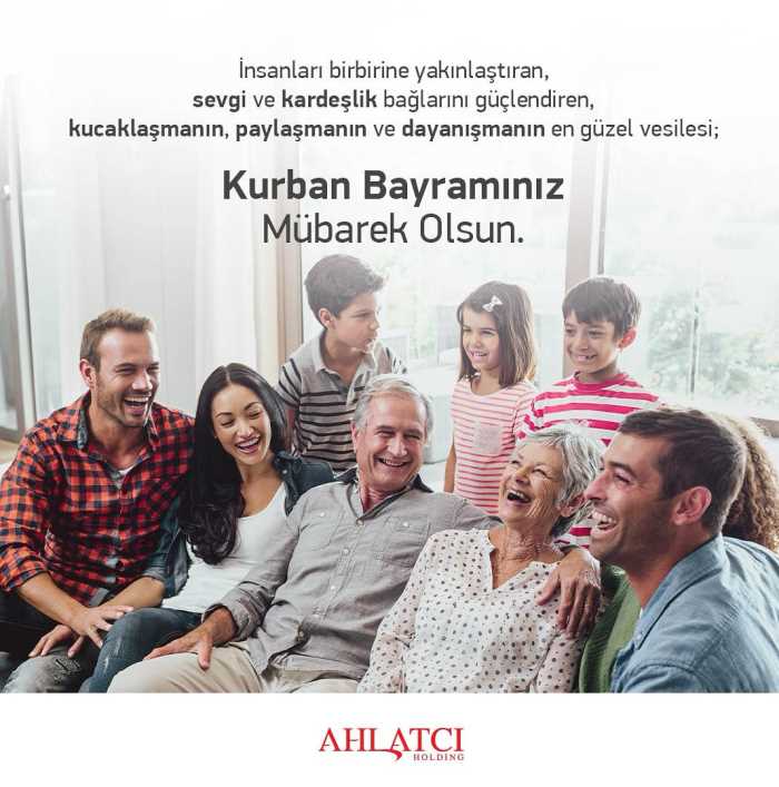 AHLATÇI HOLDİNG KURBAN BAYRAMI MESAJI