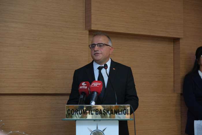 AK Parti Çorum İl Başkanı, Türkiye Yüzyılı Buluşmaları’nda Konuştu!