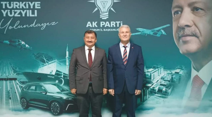 AK Parti Çorum Merkez İlçe Kongresi 4 Ocak Cumartesi 