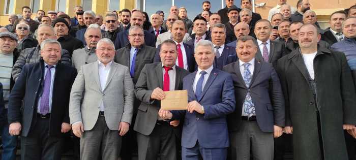 AK Parti Çorum Merkez İlçede Mazbata Heyecanı