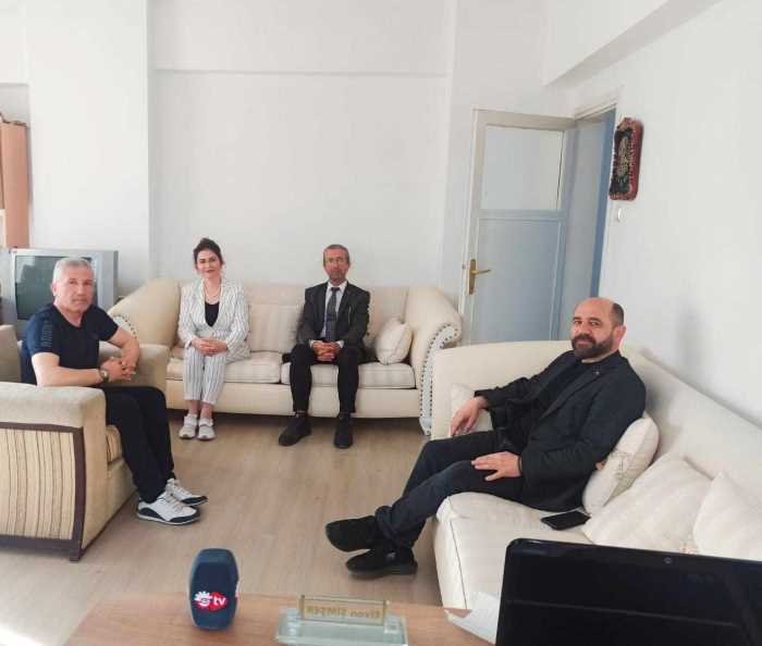 AK Parti'den Hitit TV'ye  Hayırlı olsun ziyareti!