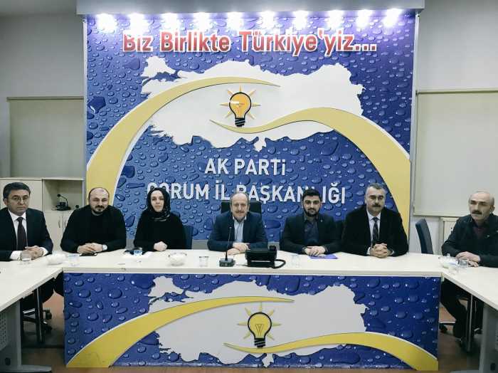 AK PARTİ GÖREV DAĞILIMI YAPTI