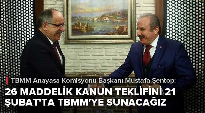 AK Parti-MHP'den 26 maddelik kanun teklifi