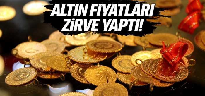 Altının gramı rekor tazeledi