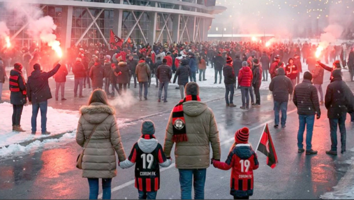 Arca Çorum FK- Keçiörengücü Maçı Çocuklara ve Ailelere Ücretsiz