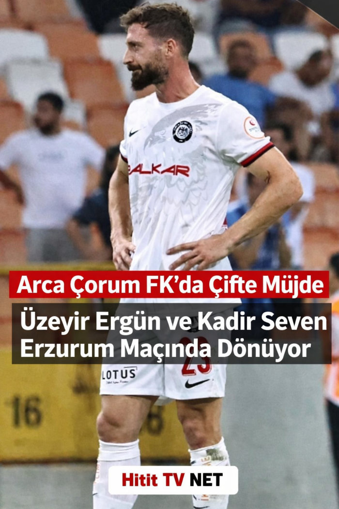Arca Çorum FK’da Çifte Müjde
