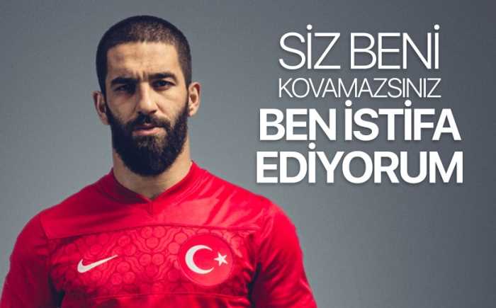 Arda Turan Milli Takımı bıraktığını söyledi