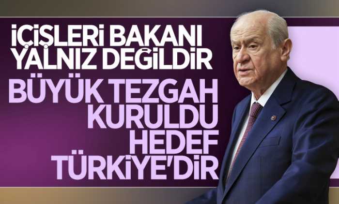 Bahçeli "Herkesi uyarıyorum hedef Türkiye'dir"