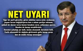 BAŞBAKAN AÇIK AÇIK UYARDI