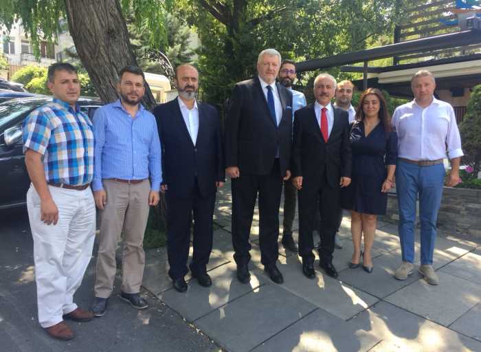 Başkan Gül, AB Delegasyon yöneticileri ile toplantı yaptı