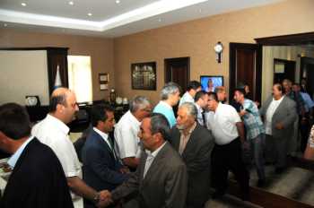 Başkan Külcü 'nün Bayram Kutlaması  Yaptı