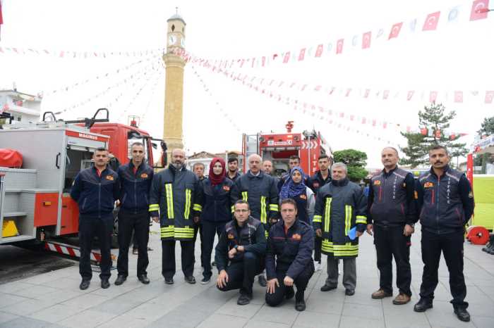 Başkan Zeki Gül, İtfaiye Teşkilatının Kuruluşunun 304. Yılını Kutladı