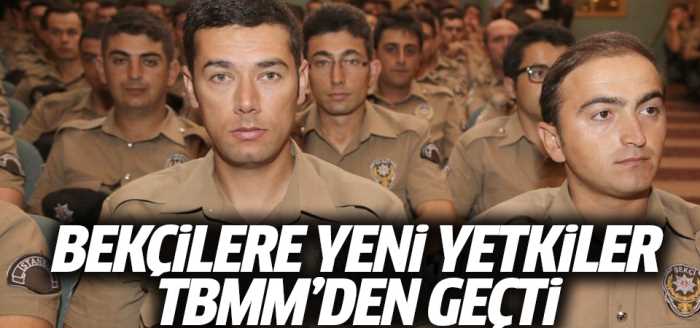 Bekçilere Polis yetkisi verildi