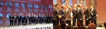 BEKİROĞLU CUMHURBAŞKANI ERDOĞAN'DAN  BAŞARI BELGESİ ALDI