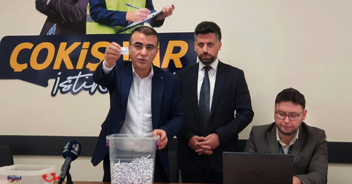 Belediyede işe alınacak geçici işçi adayları kurayla belirlendi!