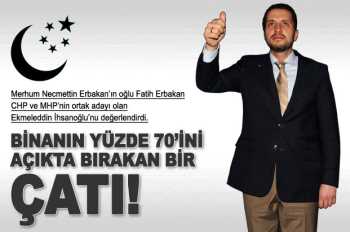 Binanın yüzde 60’ını, 70’ini açıkta bırakan 'çatı adayı' 