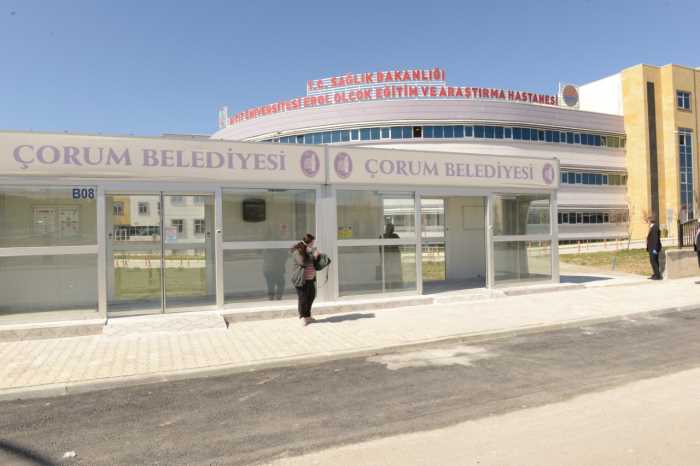 Büyük Hastane çevresinde trafik düzenlemesi
