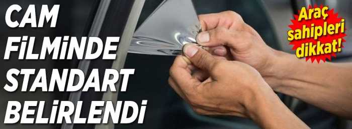 Cam filminde standart belirlendi